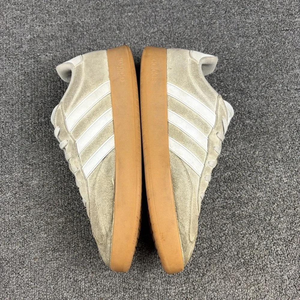 Adidas Barreda Decode Suede Shoes Men's Size 13 White Gum JR1325 Sneakers